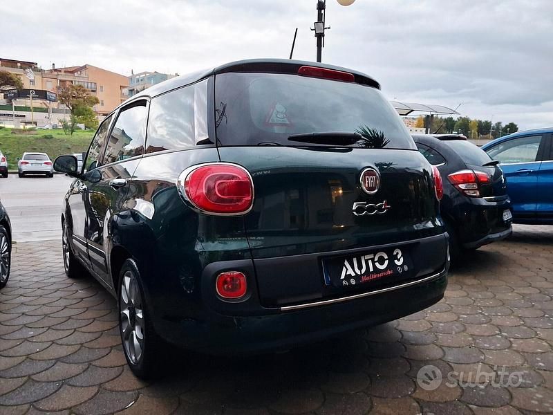 Usata Fiat 500L Living 120 CV (88 kW) 2016 Verde Monovolume