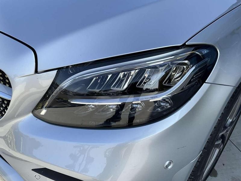 Usata Mercedes C300e Premium 306 CV (225 kW) 2020 Argento Berlina