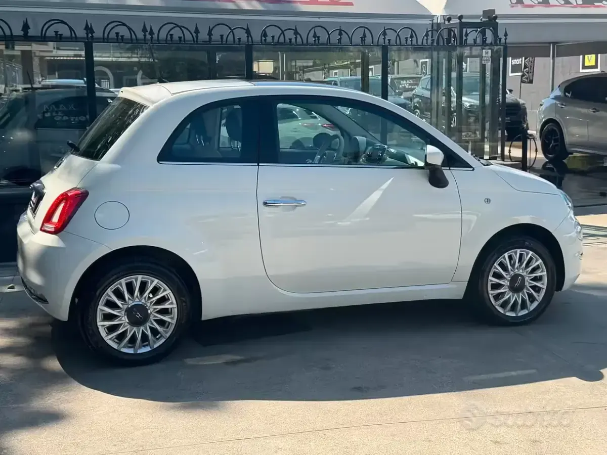 Usata Fiat 500 Lounge 69 CV (50 kW) 2017 Bianco Berlina