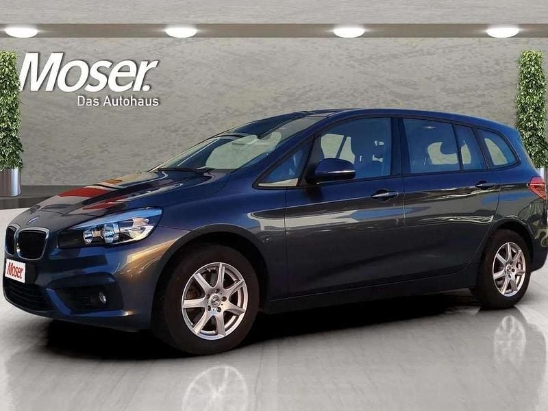 Usata BMW 218 Gran Tourer Advantage 136 CV (100 kW) 2016 Grigio Monovolume