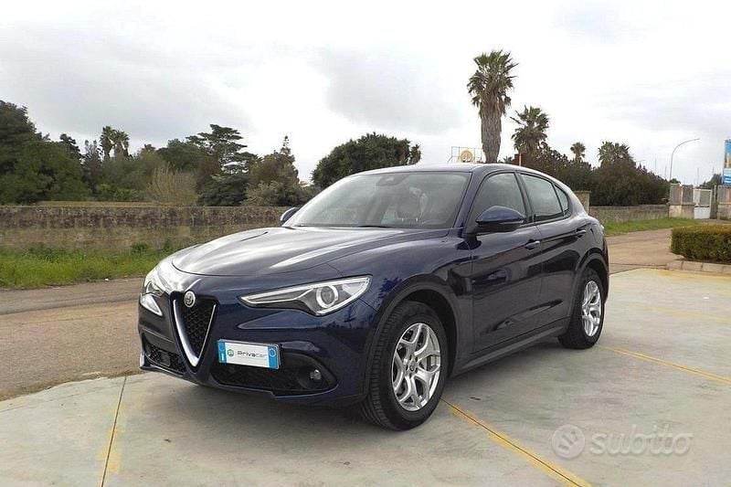 Usata Alfa Romeo Stelvio 190 CV (139 kW) 2020 Blu SUV