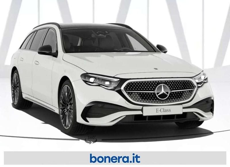 Nuova Mercedes E220 AMG Line Premium 197 CV (144 kW) 2025 Bianco Station wagon