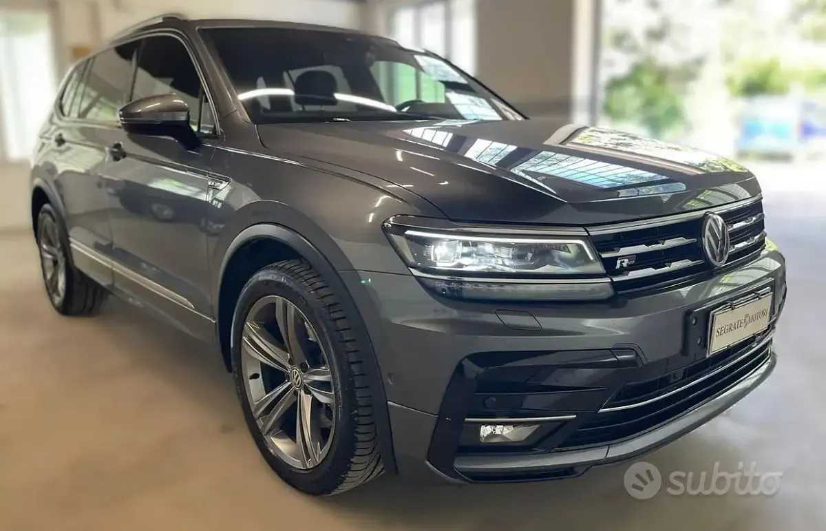 Usata VW Tiguan Allspace 190 CV (139 kW) 2018 Grigio SUV