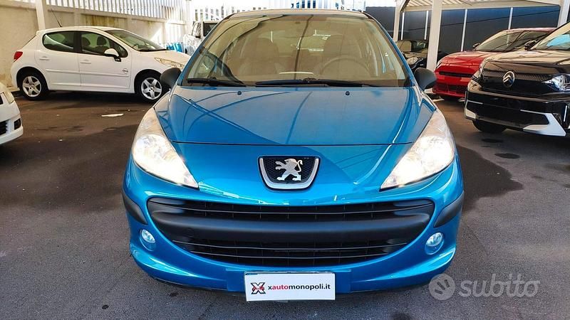 Usata Peugeot 207 70 CV (51 kW) 2009 Blu Utilitaria