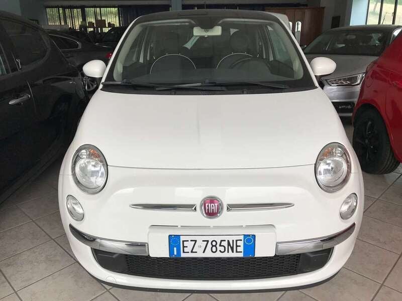 Usata Fiat 500C Lounge 95 CV (69 kW) 2015 Bianco Cabrio