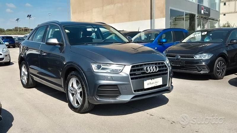 Usata Audi Q3 150 CV (110 kW) 2015 Grigio SUV