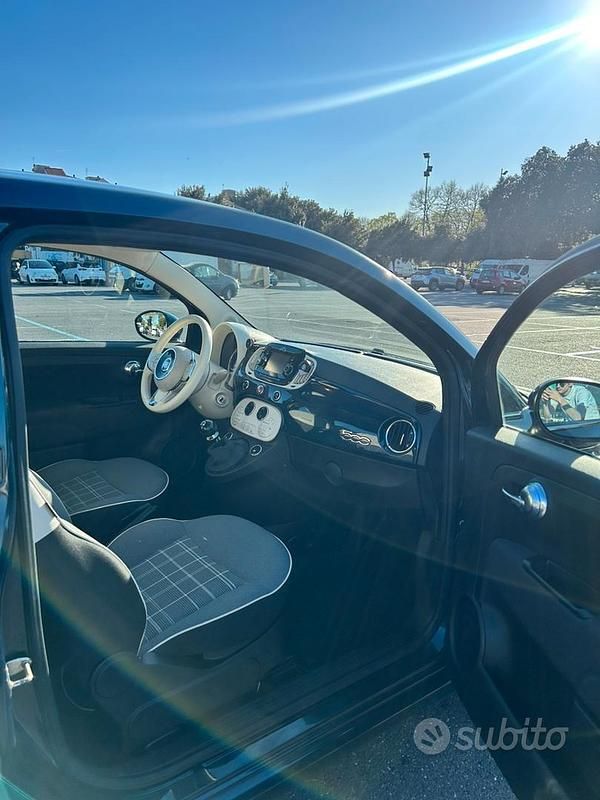 Usata Fiat 500 2018 Blu Utilitaria