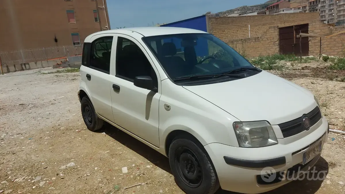 Usata Fiat Panda 2008 Bianco Utilitaria