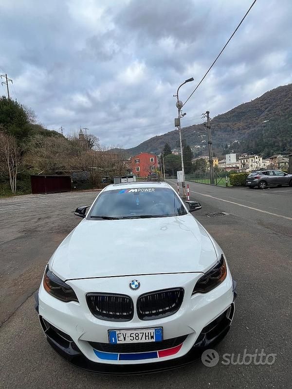 Usata BMW 220 2014 Bianco Coupé