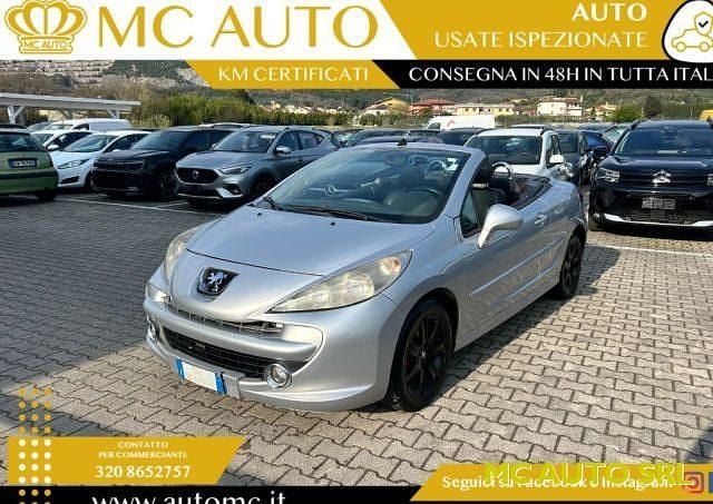 Begagnad Peugeot 207 CC 110 HK (80 kW) 2007 Silver Cab