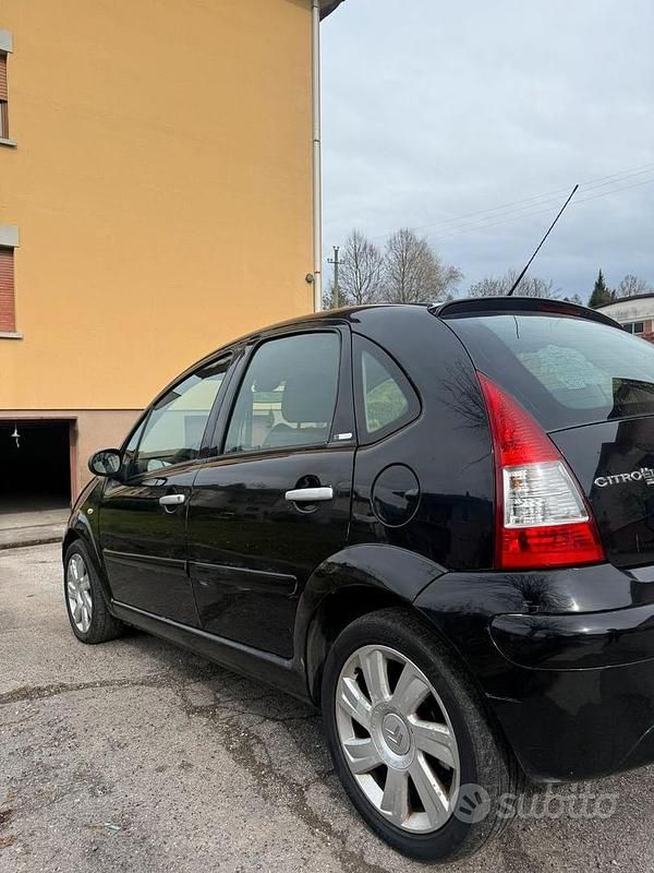 Usata Citroën C3 2008 Nero Utilitaria