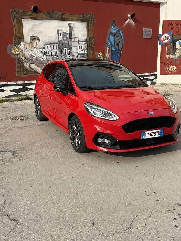 Usata Ford Fiesta ST-Line 86 CV (63 kW) 2019 Rosso Utilitaria