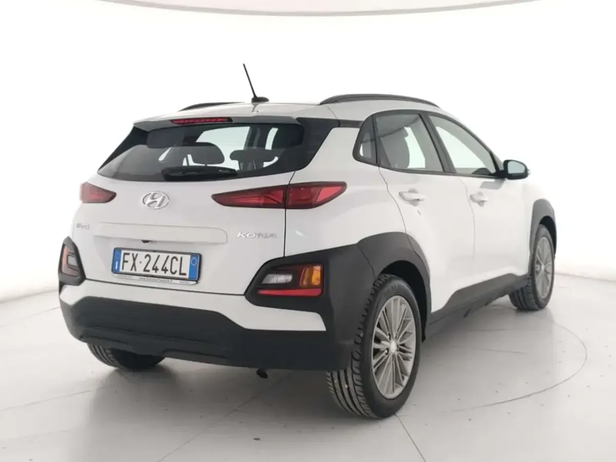 Usata Hyundai Kona Classic 116 CV (85 kW) 2019 Bianco SUV