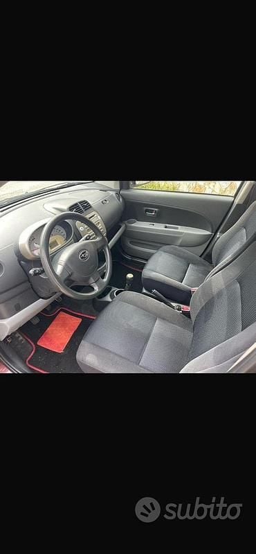 Usata Subaru Justy 70 CV (51 kW) 2007 Rosso Utilitaria