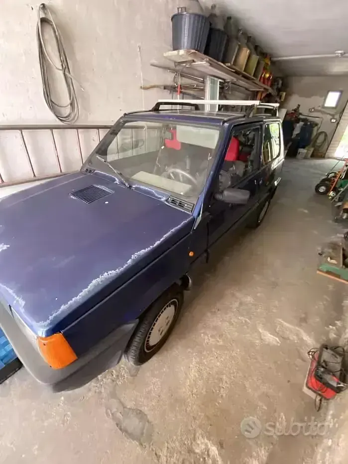 Usata Fiat Panda 39 CV (28 kW) 1998 Bluazzurro Utilitaria