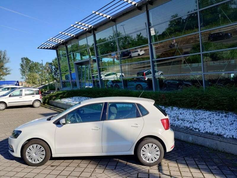 Usata VW Polo 75 CV (55 kW) 2015 Bianco Berlina