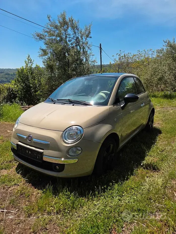 Usata Fiat 500 69 CV (50 kW) 2014 Beige Berlina