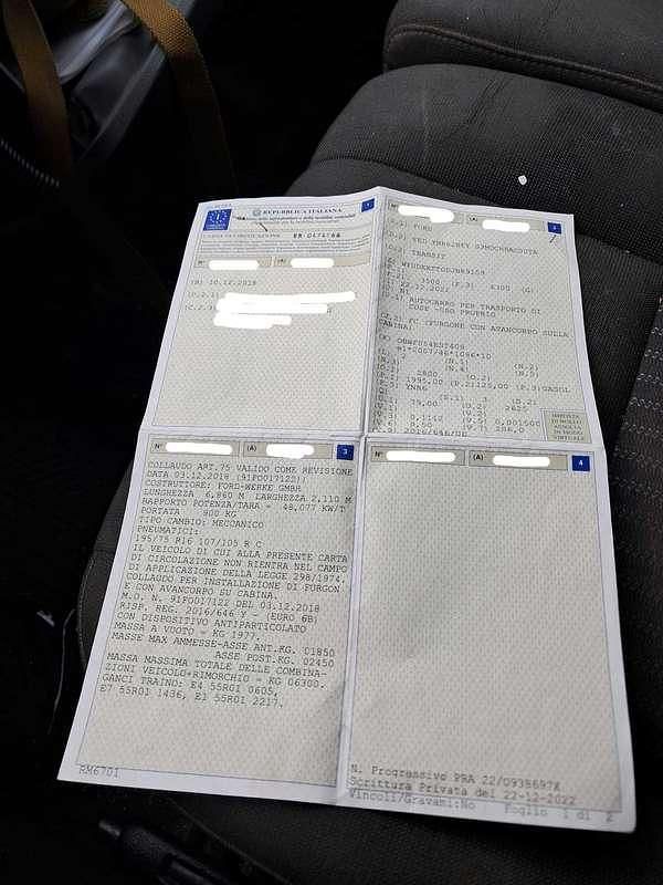 Usata Ford Transit 170 CV (125 kW) 2018 Bianco Furgone