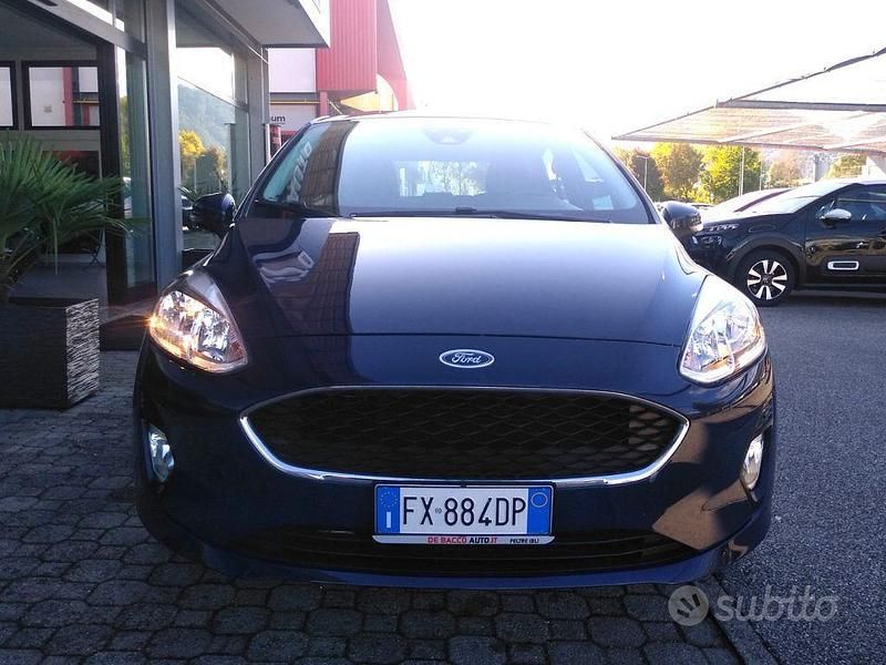 Usata Ford Fiesta 86 CV (63 kW) 2019 Blu Utilitaria