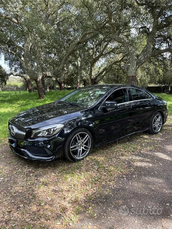 Usata Mercedes CLA200 136 CV (100 kW) 2019 Nero Berlina