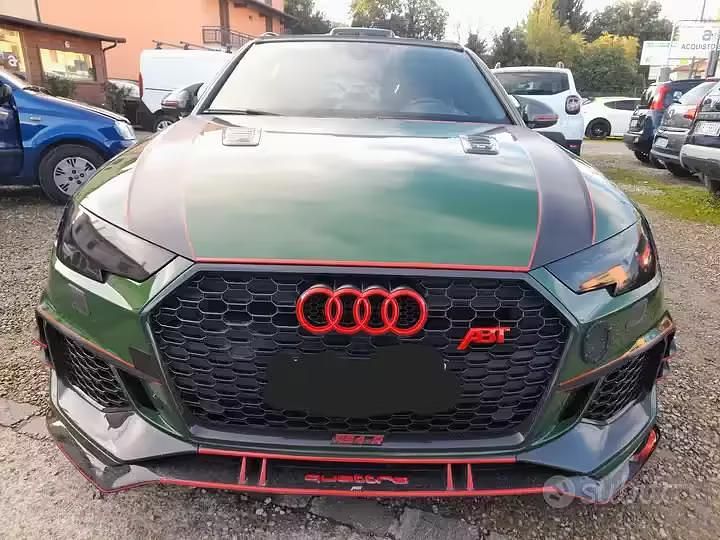 Usata Audi RS4 530 CV (389 kW) 2018 Verde Station wagon