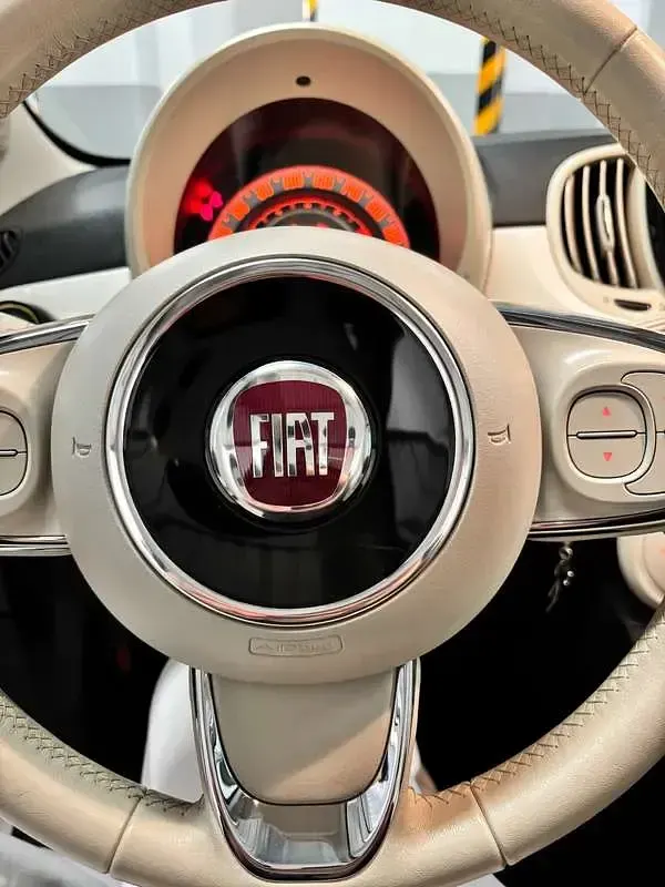 Usata Fiat 500C Lounge 69 CV (50 kW) 2019 Bianco Cabrio