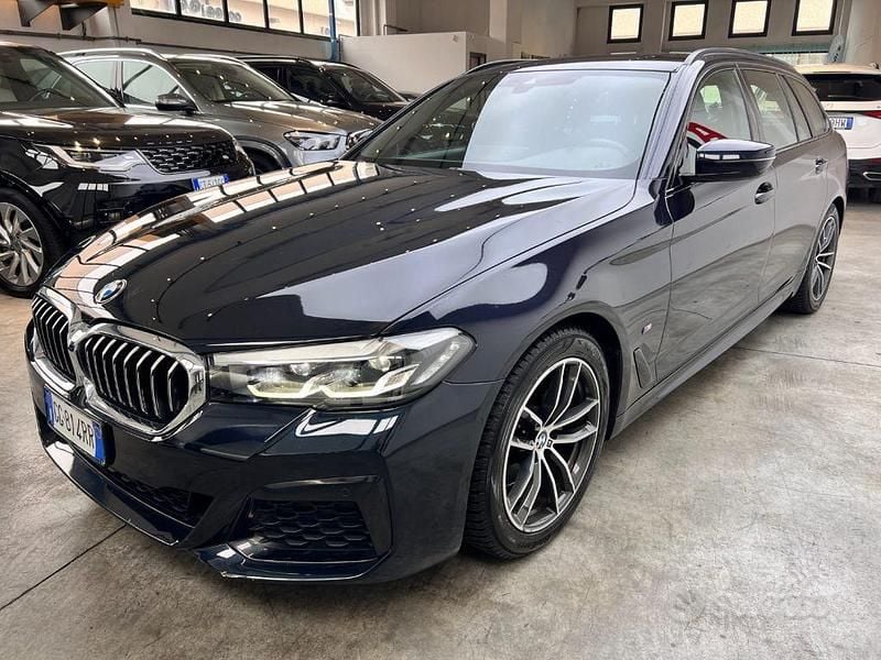 Usata BMW 518 M Sport 150 CV (110 kW) 2021 Blu Station wagon