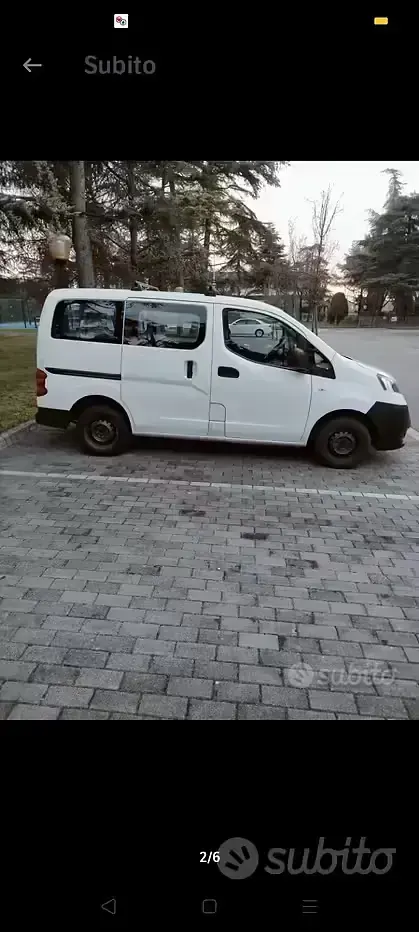 Usata Nissan NV200 110 CV (80 kW) 2016 Bianco Monovolume