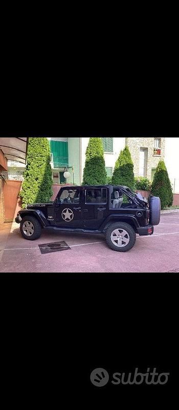 Usata Jeep Wrangler 2010 Nero SUV