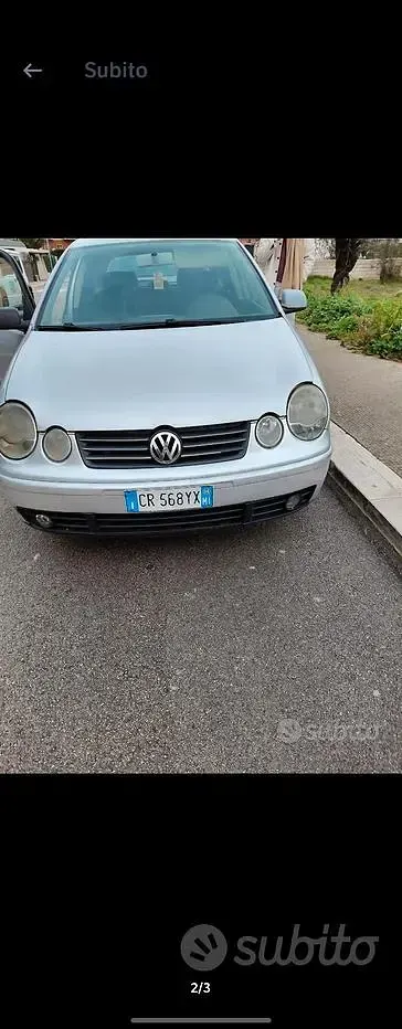 Usata VW Polo 75 CV (55 kW) 2004 Grigio Utilitaria
