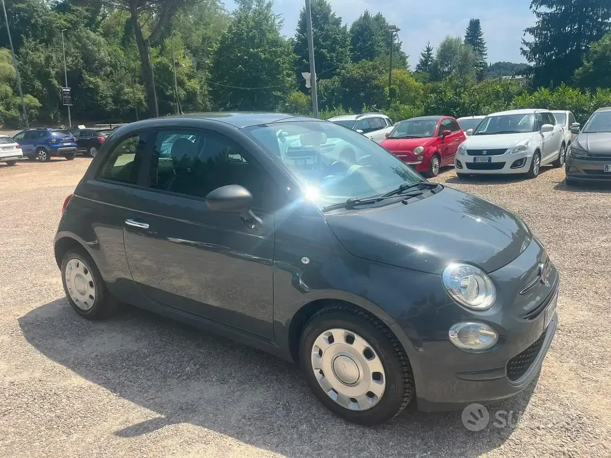 Usata Fiat 500 Lounge 69 CV (50 kW) 2019 Grigio Berlina