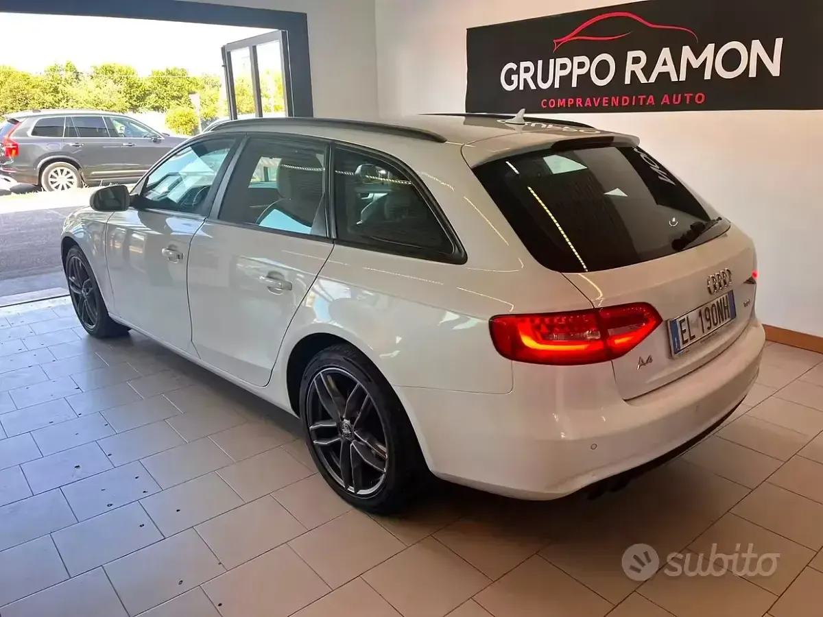 Usata Audi A4 Ambiente 177 CV (130 kW) 2012 Bianco Station wagon