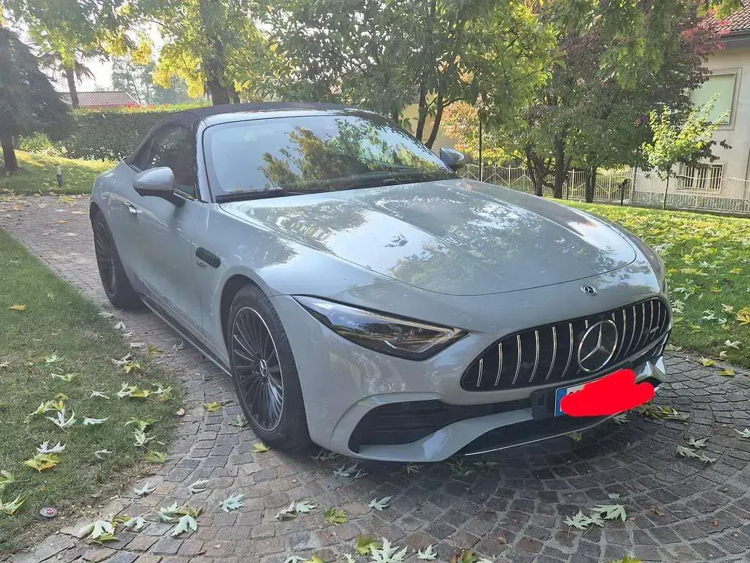 Usata Mercedes SL43 AMG Premium 381 CV (280 kW) 2022 Grigio Cabrio