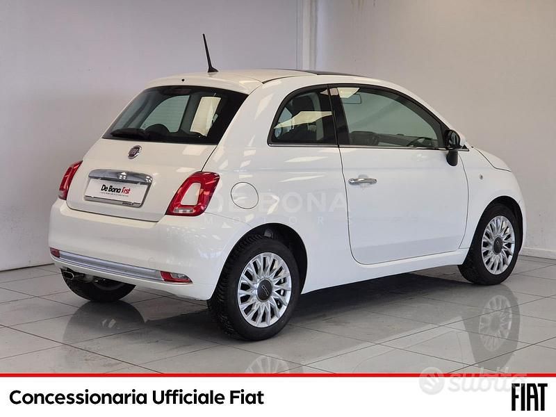 Usata Fiat 500 Lounge 69 CV (50 kW) 2018 Bianco Berlina