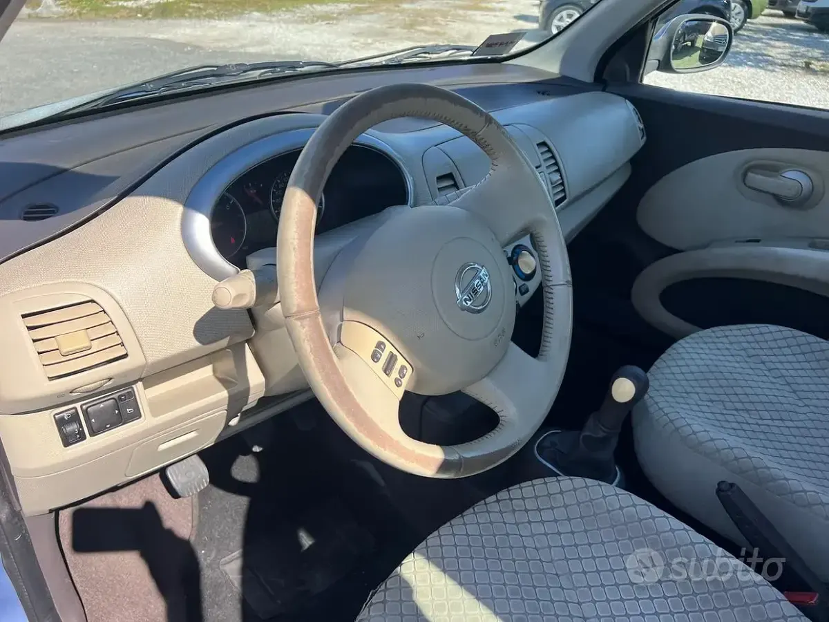 Usata Nissan Micra Acenta 80 CV (58 kW) 2006 Blu Berlina