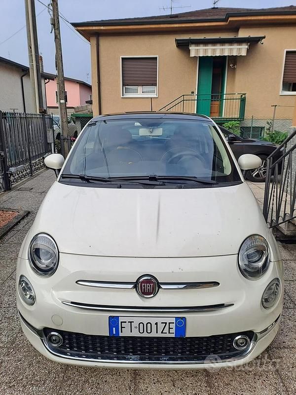 Usata Fiat 500 69 CV (50 kW) 2018 Bianco Utilitaria