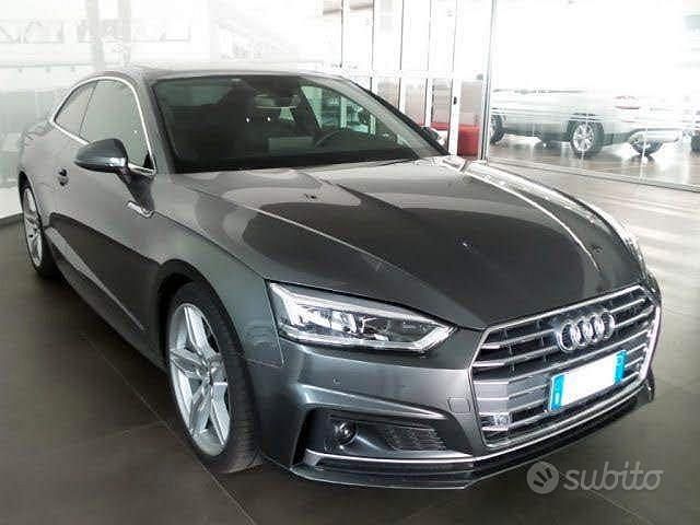 Usata Audi A5 Sport 190 CV (139 kW) 2017 Grigio Coupé