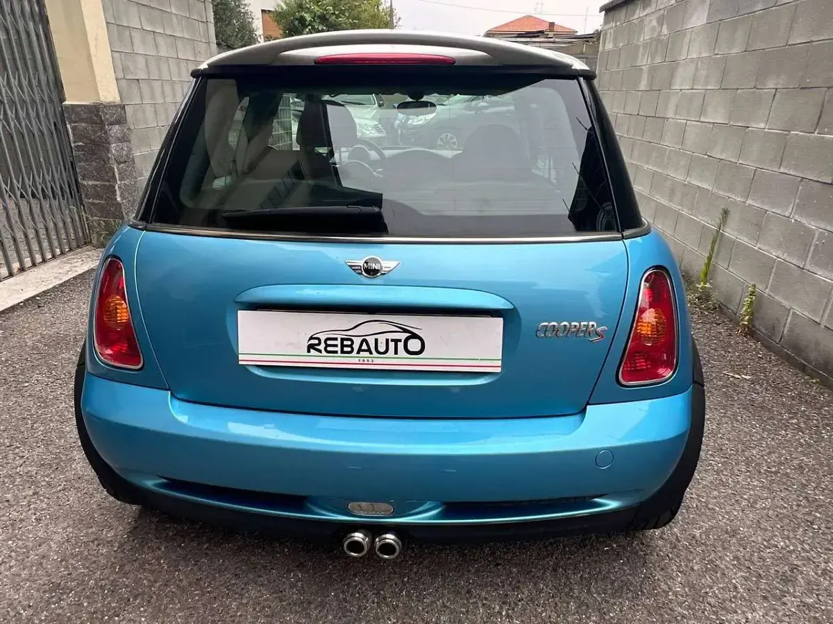 Usata Mini Cooper S 163 CV (119 kW) 2003 Blu/azzurro Utilitaria