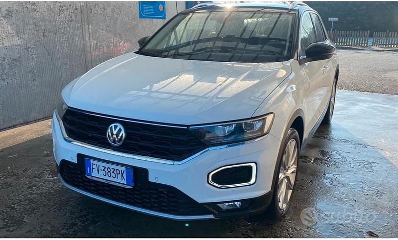 Usata VW T-Roc Advance 150 CV (110 kW) 2019 Bianco SUV