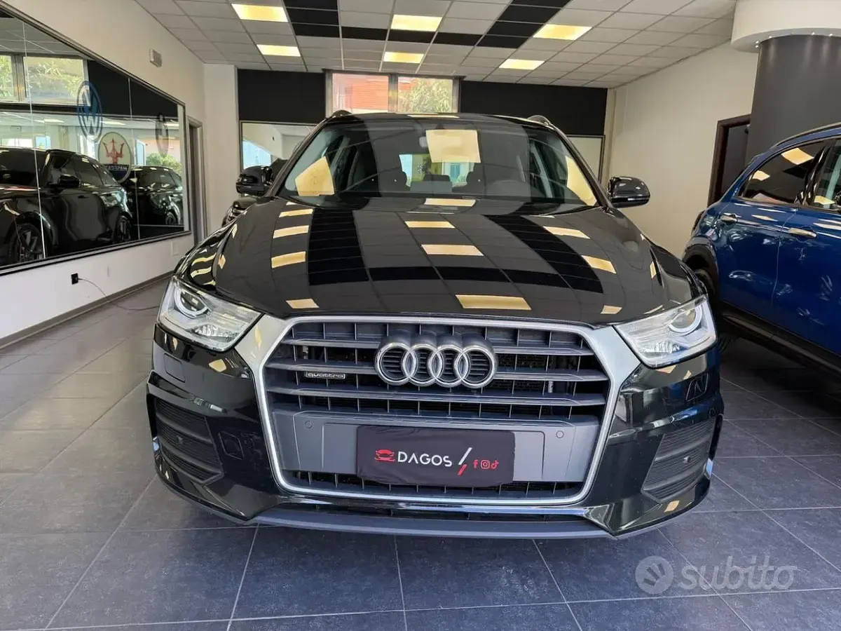 Usata Audi Q3 Sport 150 CV (110 kW) 2016 Nero SUV