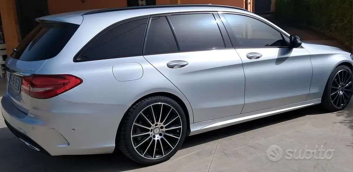 Usata Mercedes C220 170 CV (125 kW) 2016 Grigio Station wagon