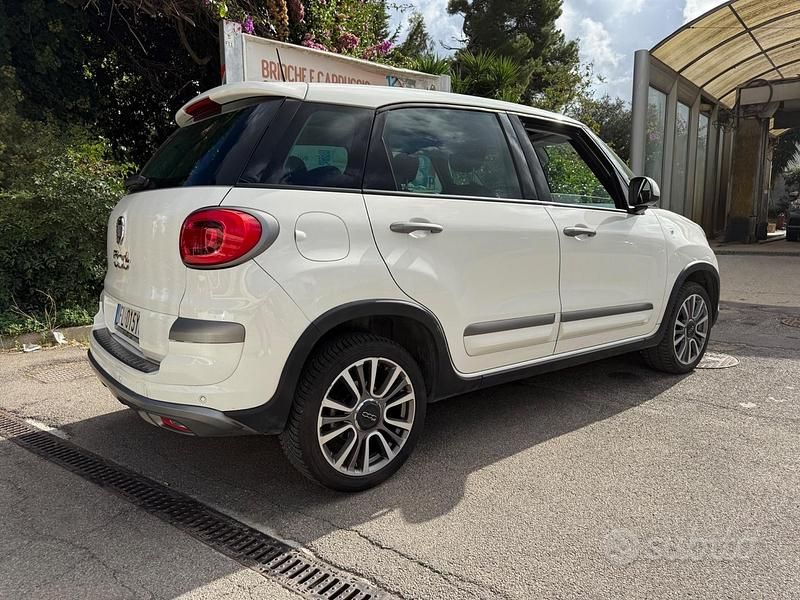Usata Fiat 500L Cross 95 CV (69 kW) 2017 Bianco Monovolume