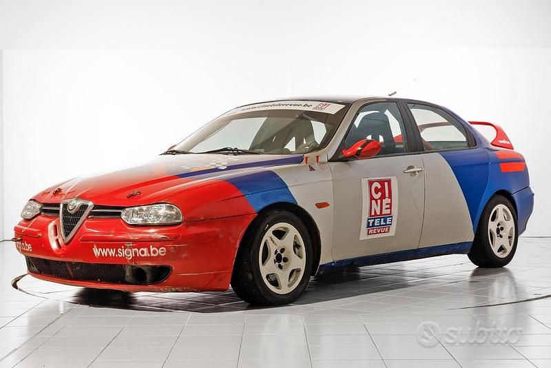Usata Alfa Romeo 156 179 CV (131 kW) 1998 Rosso Berlina