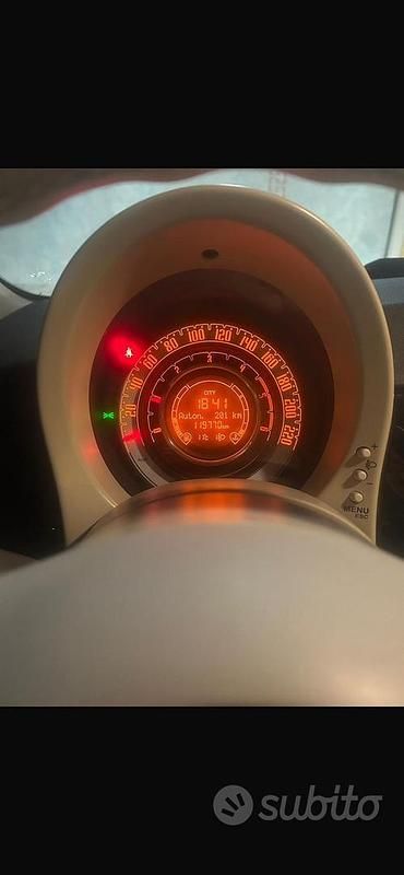 Usata Fiat 500 75 CV (55 kW) 2010 Blu Berlina