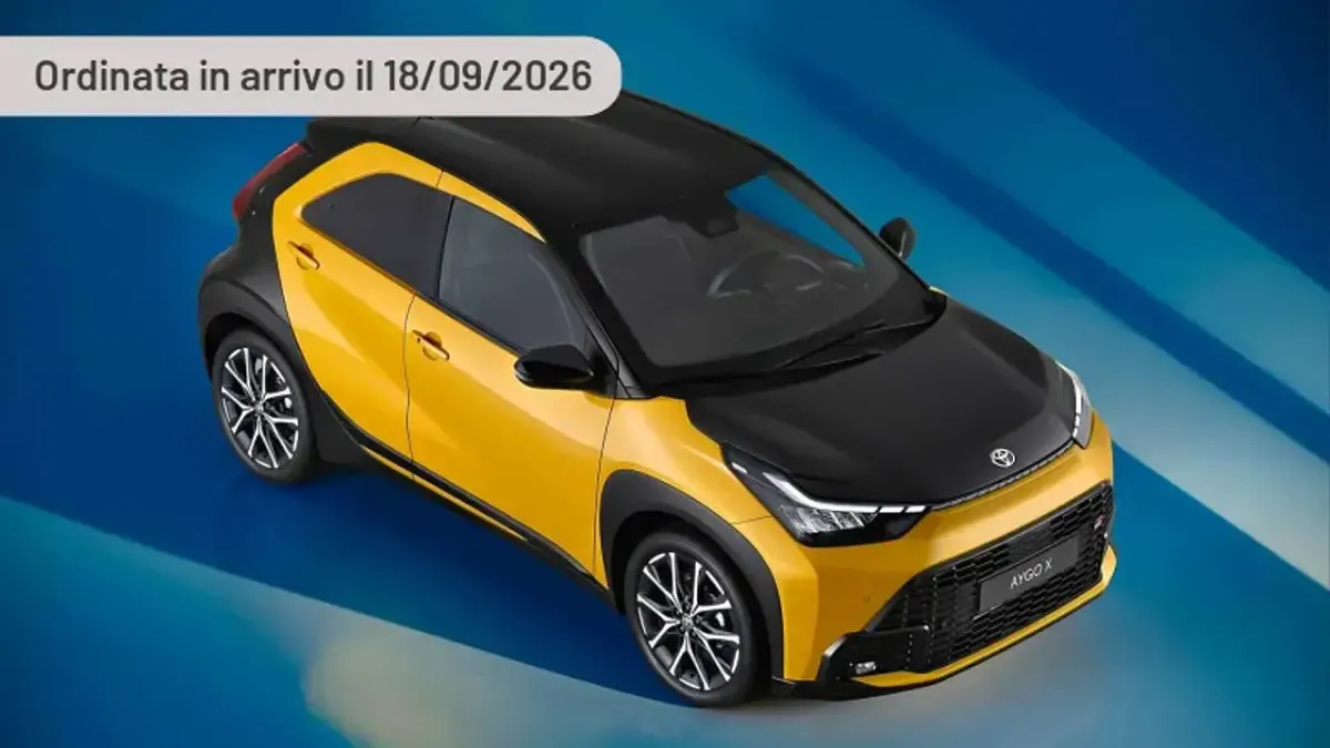 Nuova Toyota Aygo X Sport 116 CV (85 kW) 2025 Argento SUV