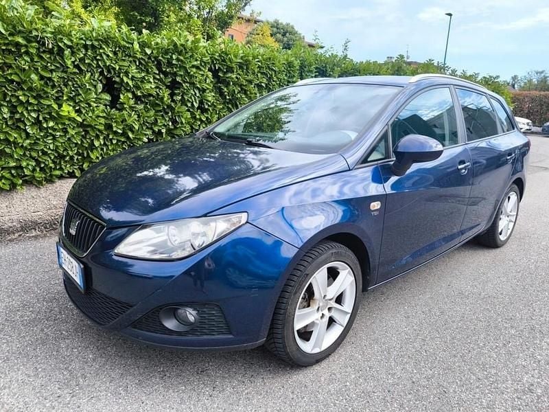Usata Seat Ibiza ST 105 CV (77 kW) 2012 Blu Station wagon