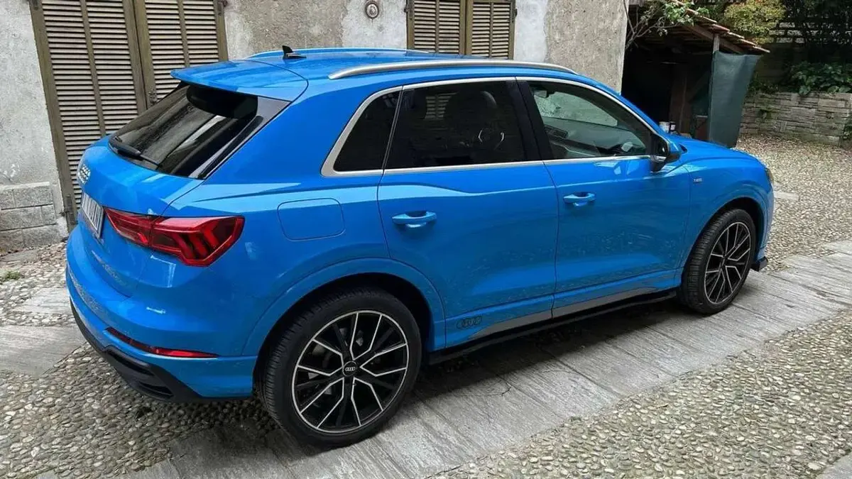 Usata Audi Q3 S-Line 150 CV (110 kW) 2022 Blu/azzurro SUV