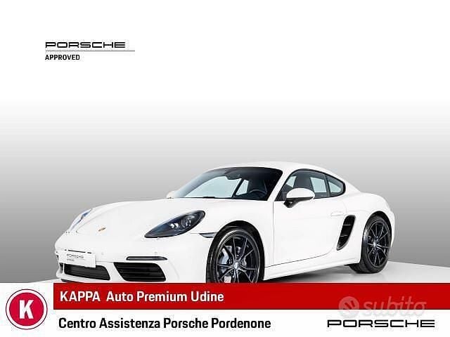 Usata Porsche 718 Cayman 300 CV (220 kW) 2019 Bianco Coupé