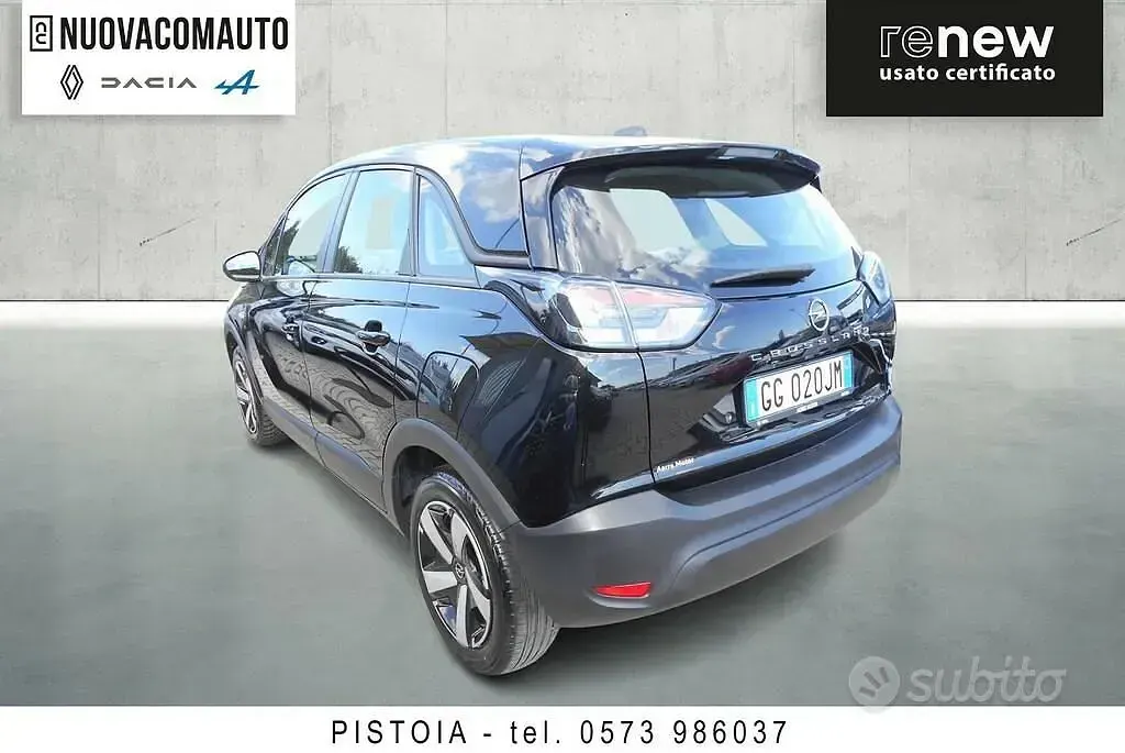 Usata Opel Crossland Edition 83 CV (61 kW) 2021 Nero SUV
