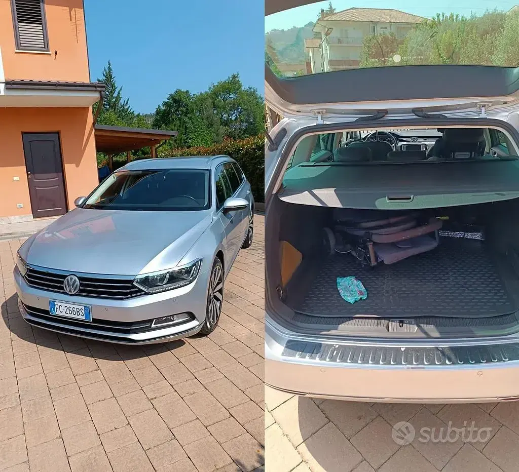 Usata VW Passat Executive 150 CV (110 kW) 2016 Grigio Station wagon